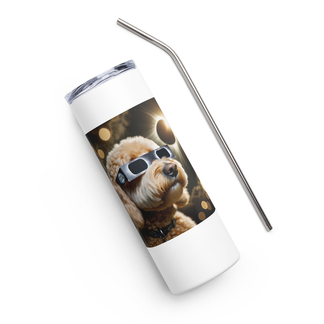 Goldendoodle Eclipse- Stainless steel tumbler