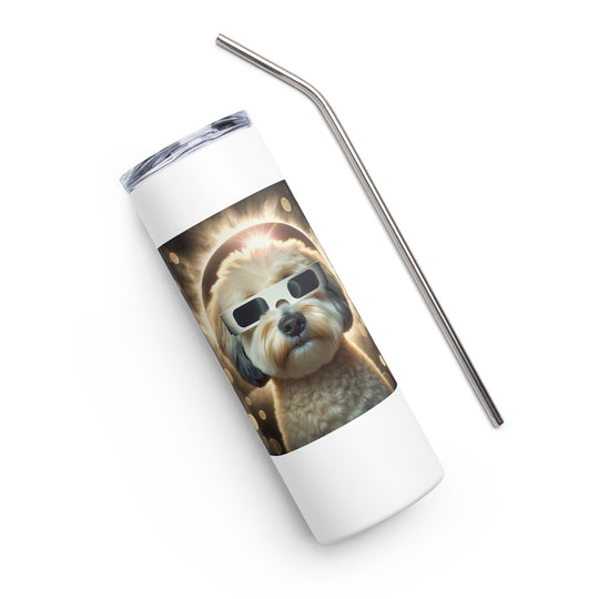 Maltipoo Eclipse- Stainless steel tumbler v2