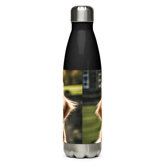 Golden Retriever- Stainless steel water bottle v2