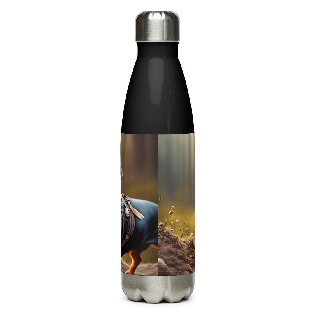 Dachshund- Stainless Steel Water Bottle v4