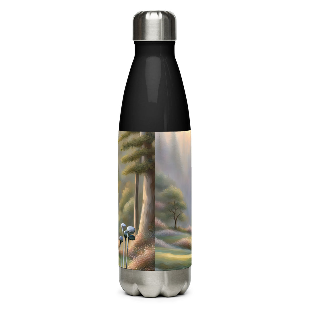Pembroke Welsh Corgi Golfer- Stainless Steel Water Bottle v2