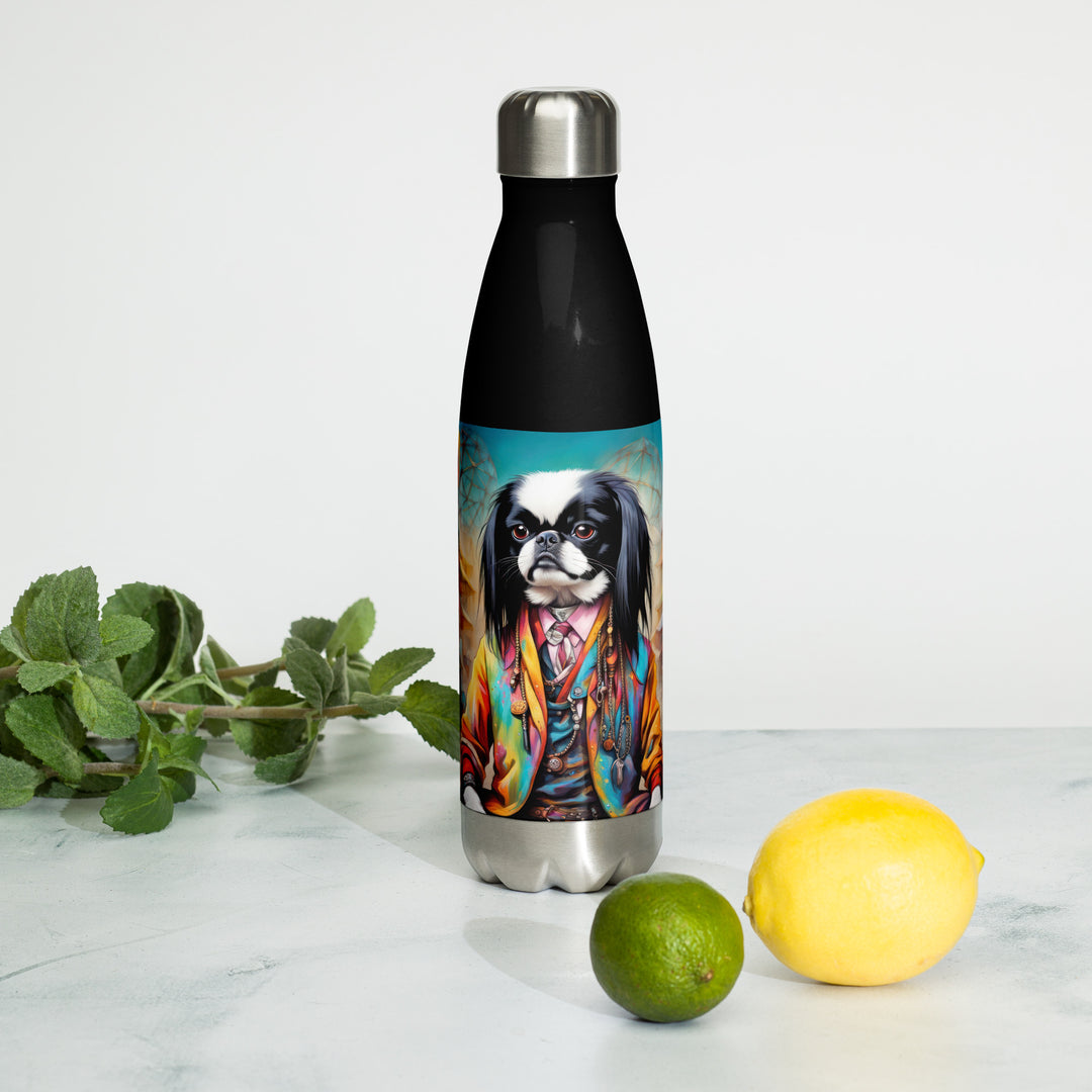 Stainless steel water bottle-Japanese Chin