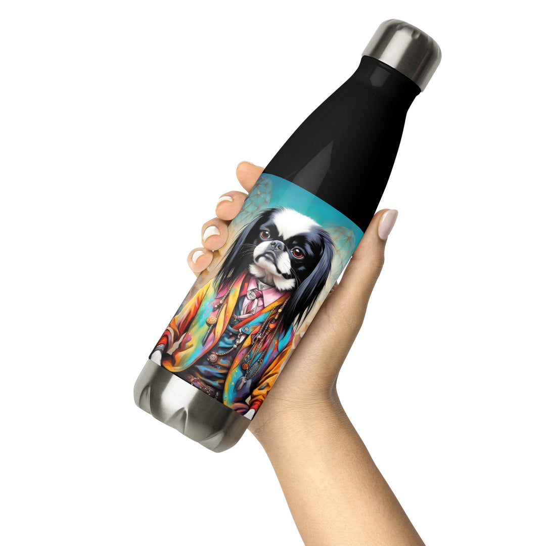 Stainless steel water bottle-Japanese Chin