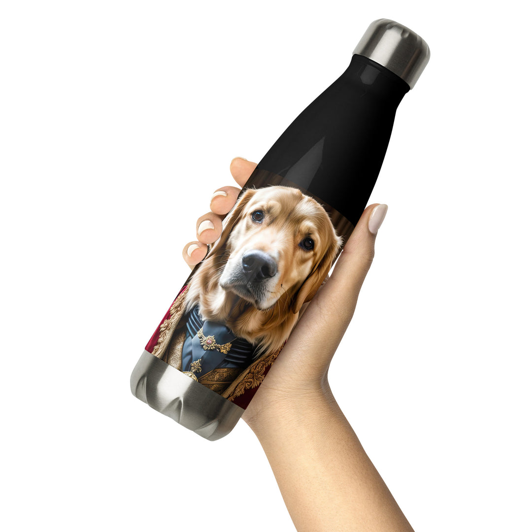 Golden Retriever- Stainless steel water bottle v3