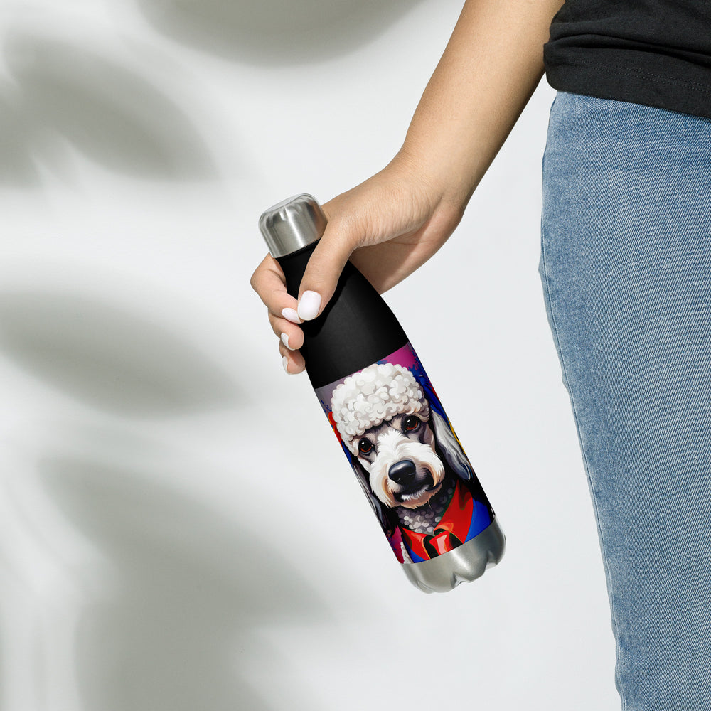 Poodle- Stainless steel water bottle v5