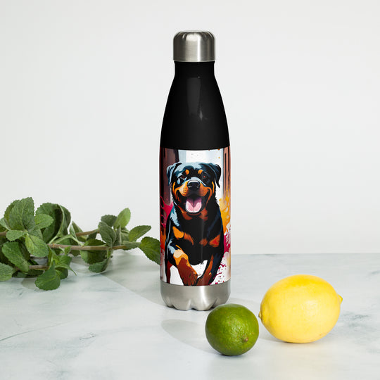 Rottweiler- Stainless steel water bottle v5