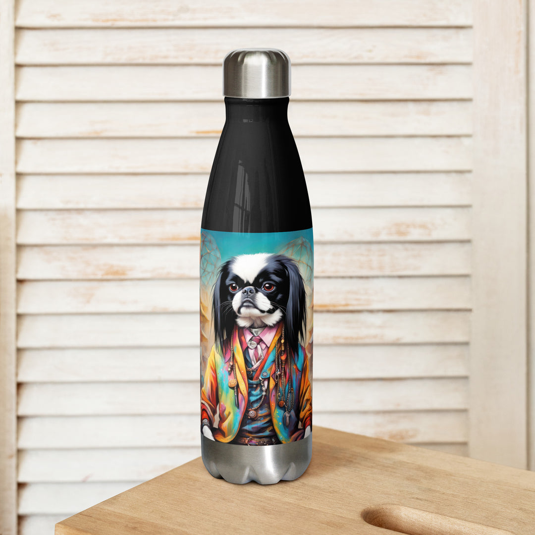 Stainless steel water bottle-Japanese Chin