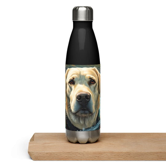 Stainless steel water bottle-Labrador Retriever V4