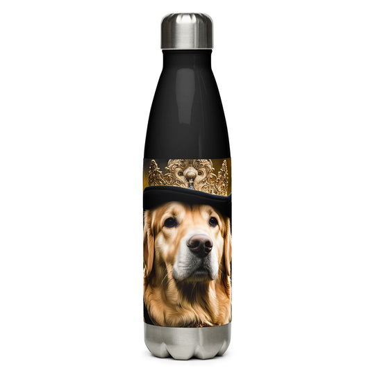 Golden Retriever- Stainless steel water bottle