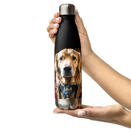 Golden Retriever- Stainless steel water bottle v3