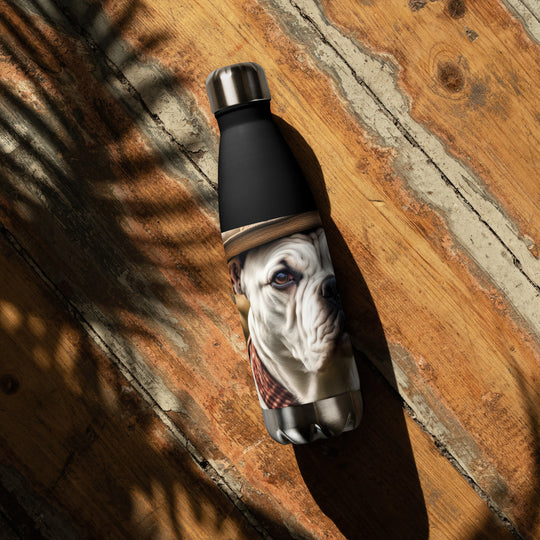 American Bulldog- Stainless steel water bottle v3