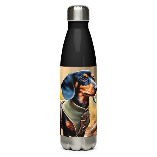 Dachshund- Stainless Steel Water Bottle v3