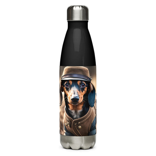 Dachshund- Stainless Steel Water Bottle v5