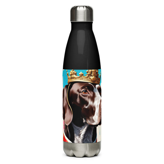 German Shorthaired Pointer- Stainless steel water bottle