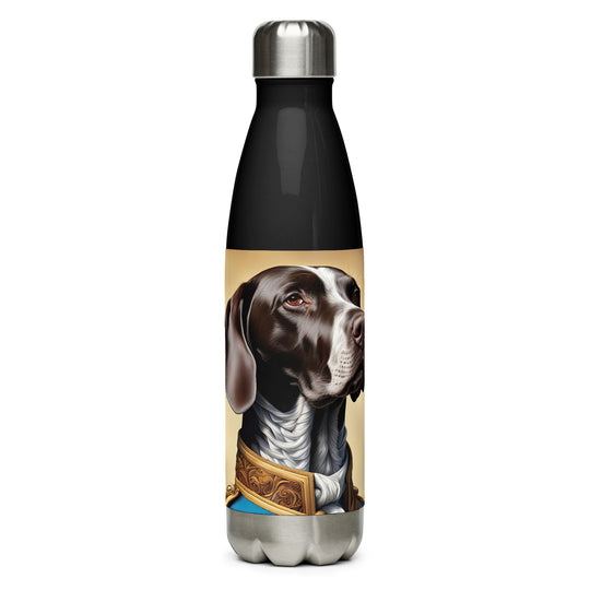 German Shorthaired Pointer- Stainless Steel Water Bottle v2