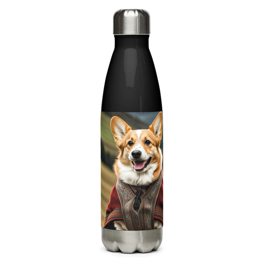 Pembroke Welsh Corgi- Stainless Steel Water Bottle v4