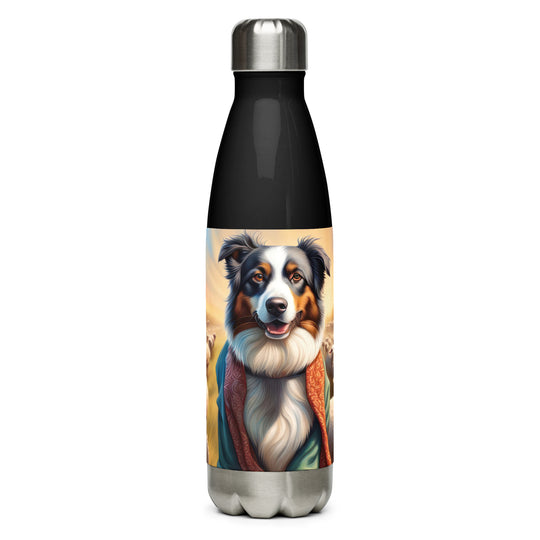 Australian Shepherd- Stainless steel water bottle