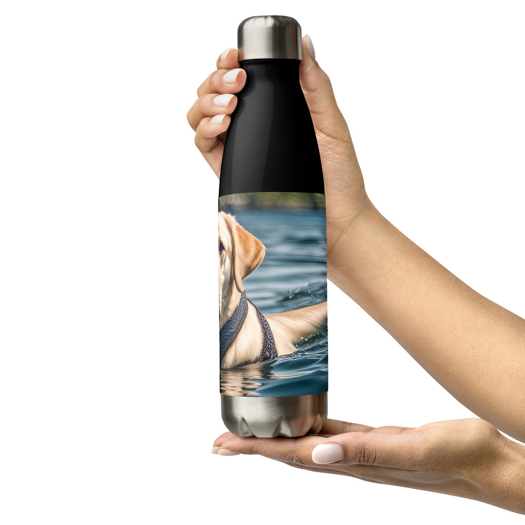 Stainless steel water bottle-Labrador Retriever V3