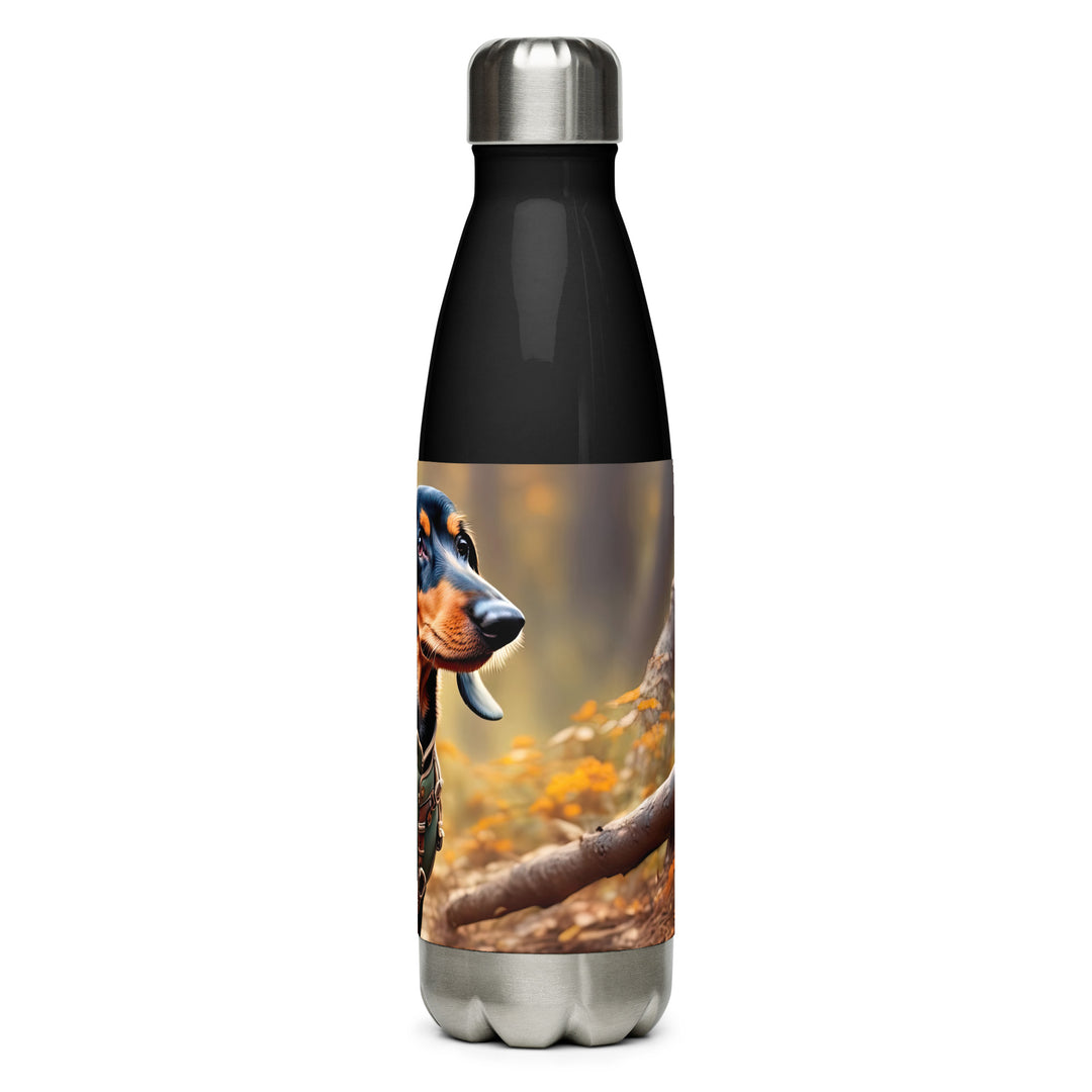 Dachshund- Stainless Steel Water Bottle v3