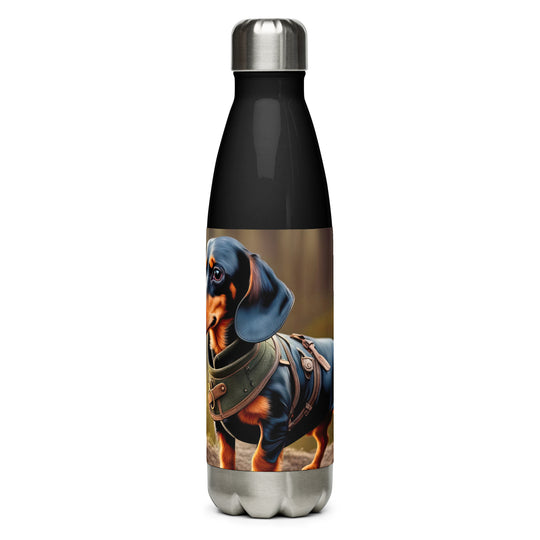 Dachshund- Stainless Steel Water Bottle v4