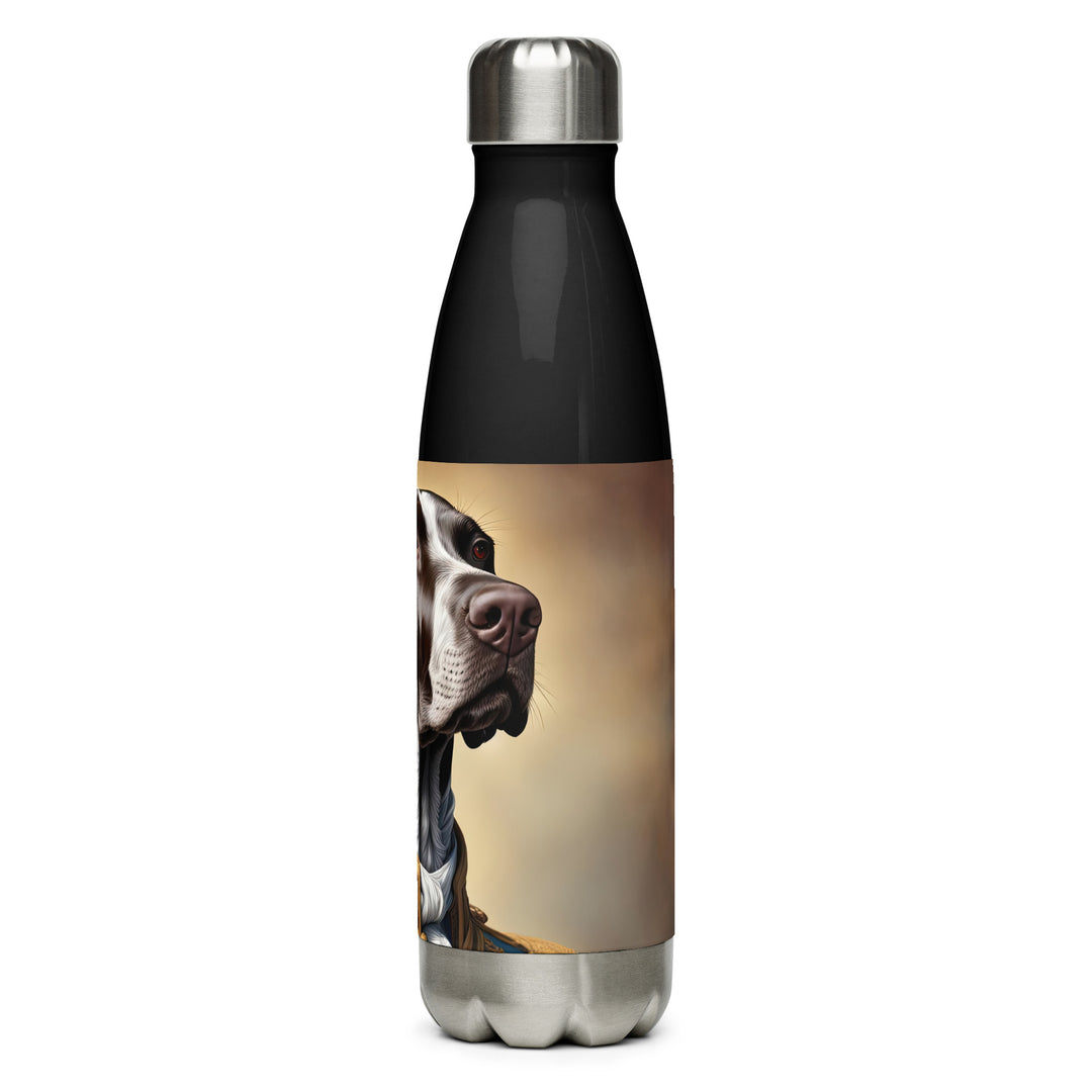 German Shorthaired Pointer- Stainless Steel Water Bottle v2