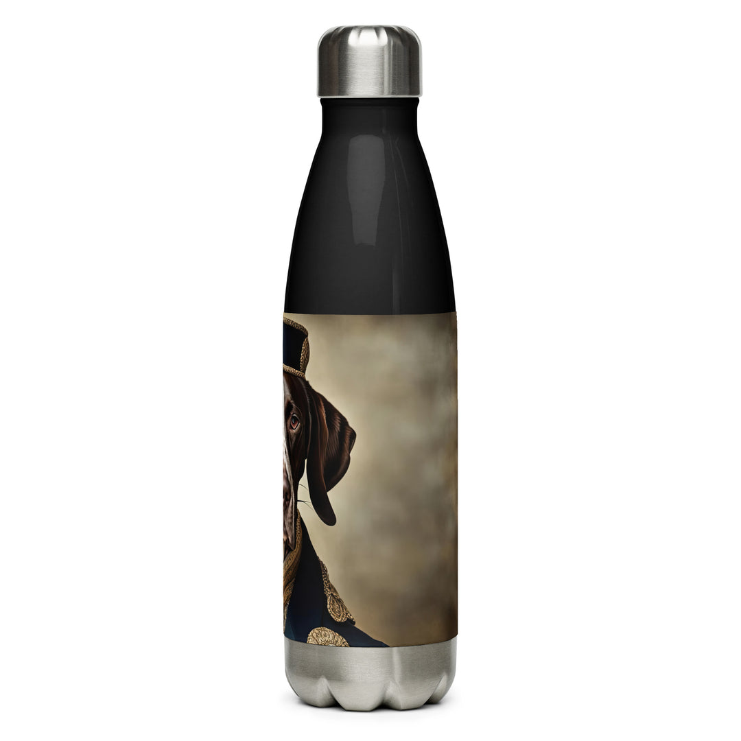 German Shorthaired Pointer- Stainless Steel Water Bottle v3