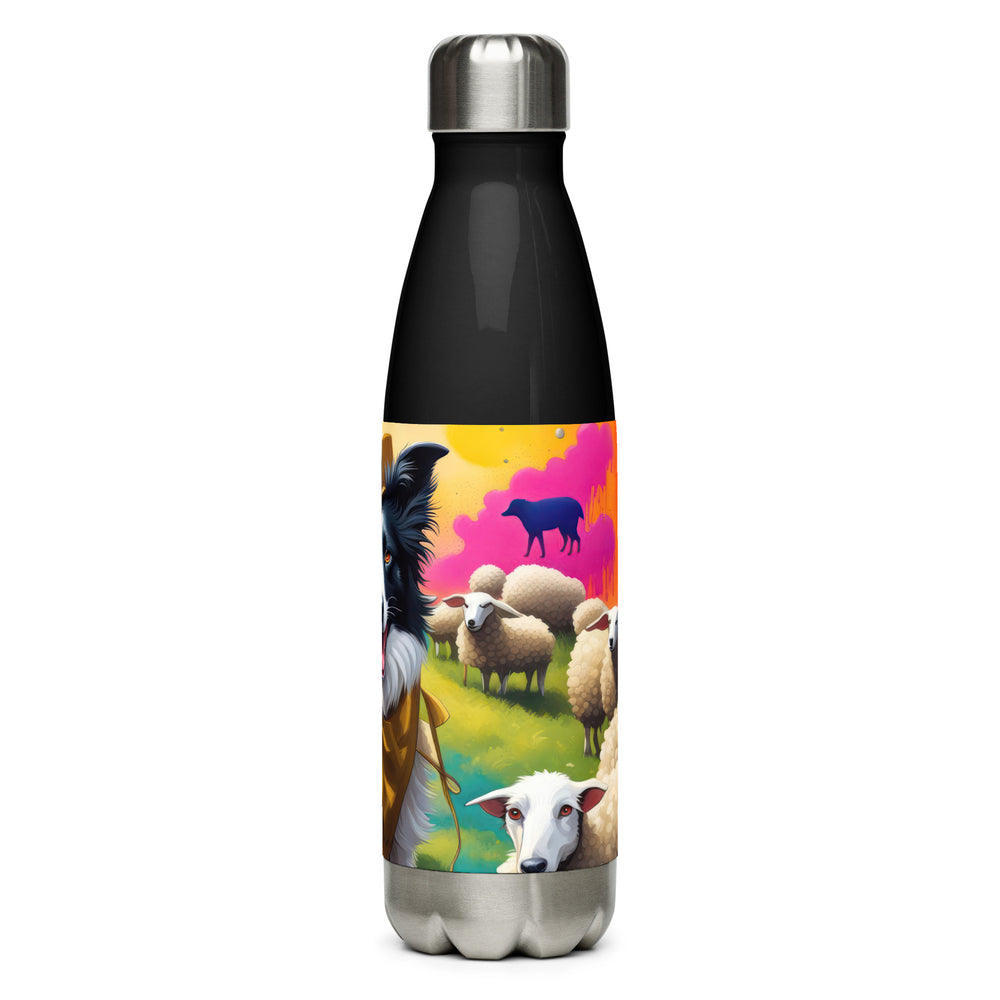 Australian Shepherd- Stainless steel water bottle v2