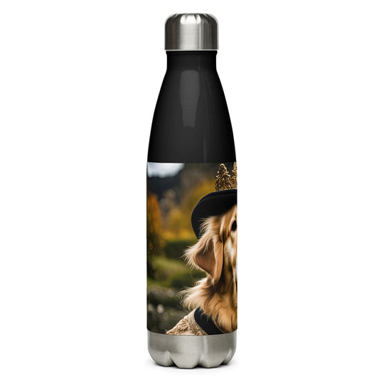 Golden Retriever- Stainless steel water bottle