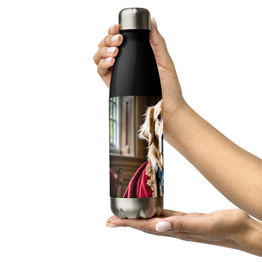 Golden Retriever- Stainless steel water bottle v3
