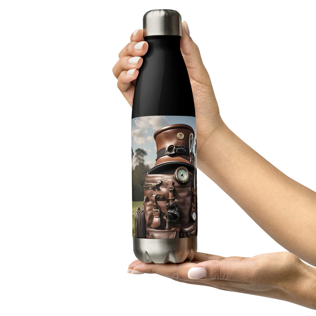 Poodle Golfer- Stainless steel water bottle v3