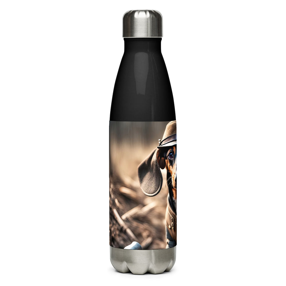 Dachshund- Stainless Steel Water Bottle v5