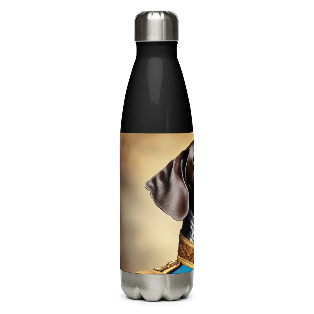 German Shorthaired Pointer- Stainless Steel Water Bottle v2