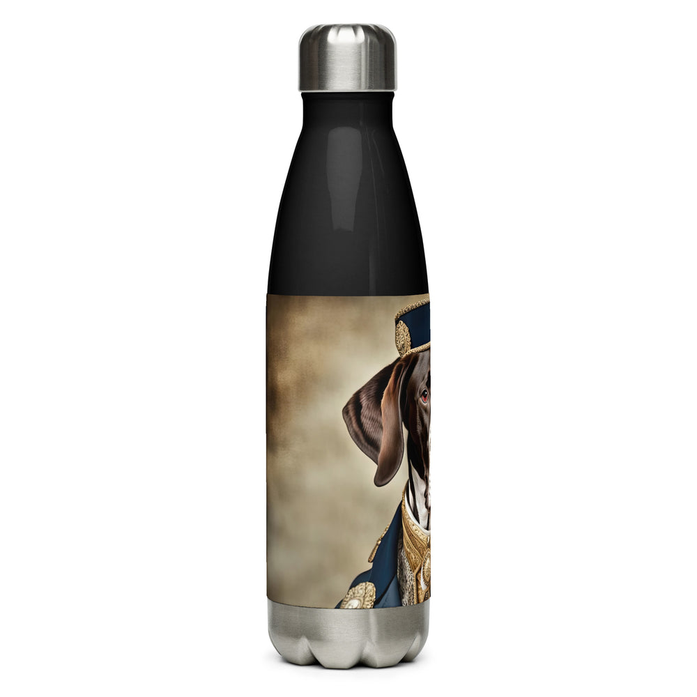 German Shorthaired Pointer- Stainless Steel Water Bottle v3