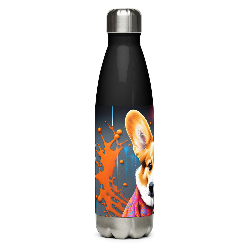 Pembroke Welsh Corgi- Stainless Steel Water Bottle v3
