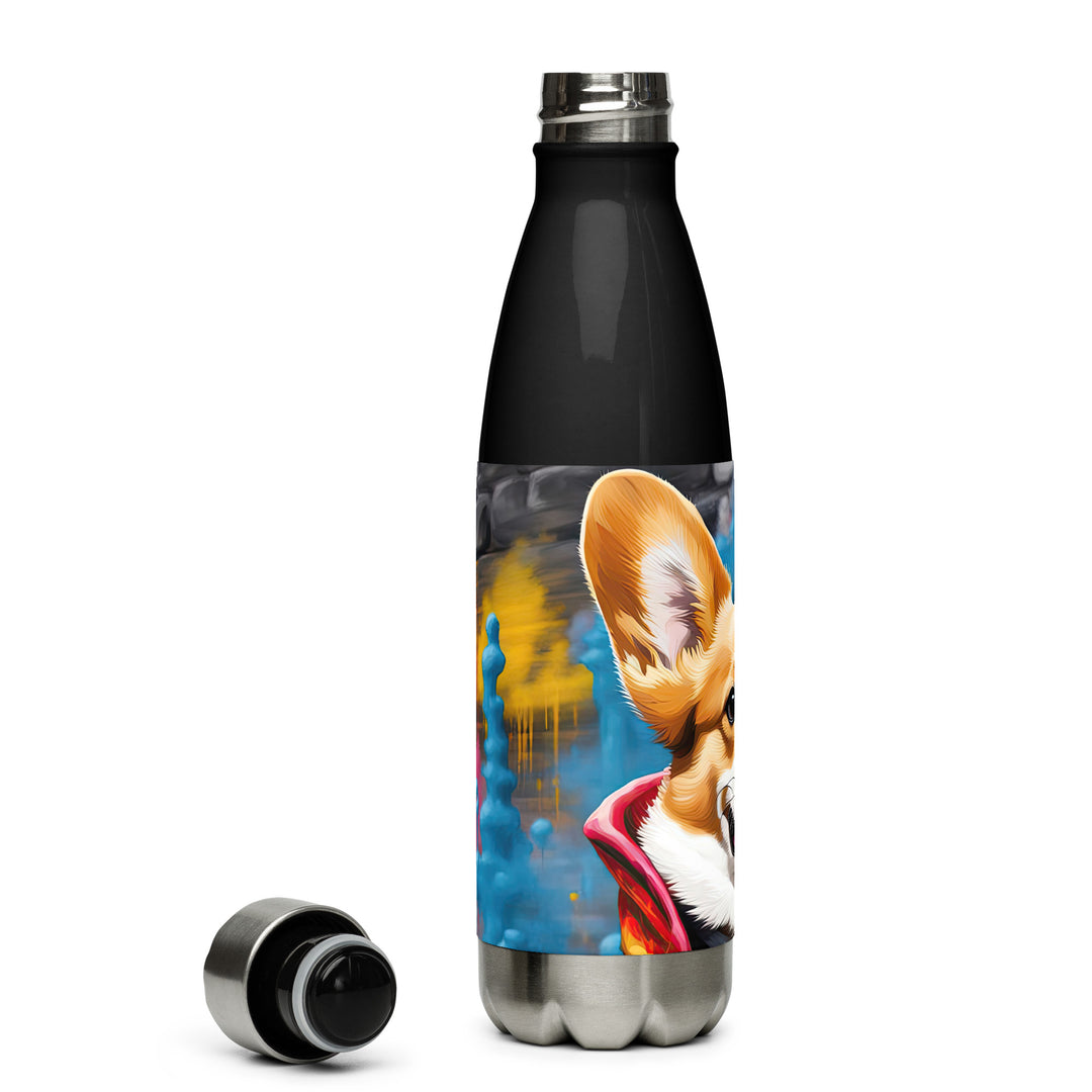 Pembroke Welsh Corgi- Stainless Steel Water Bottle v5