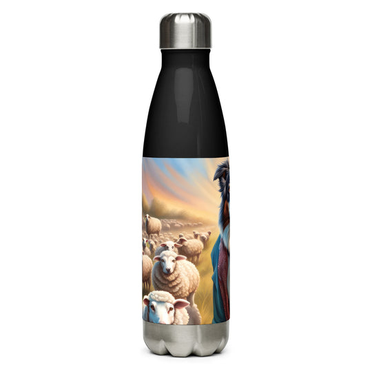 Australian Shepherd- Stainless steel water bottle