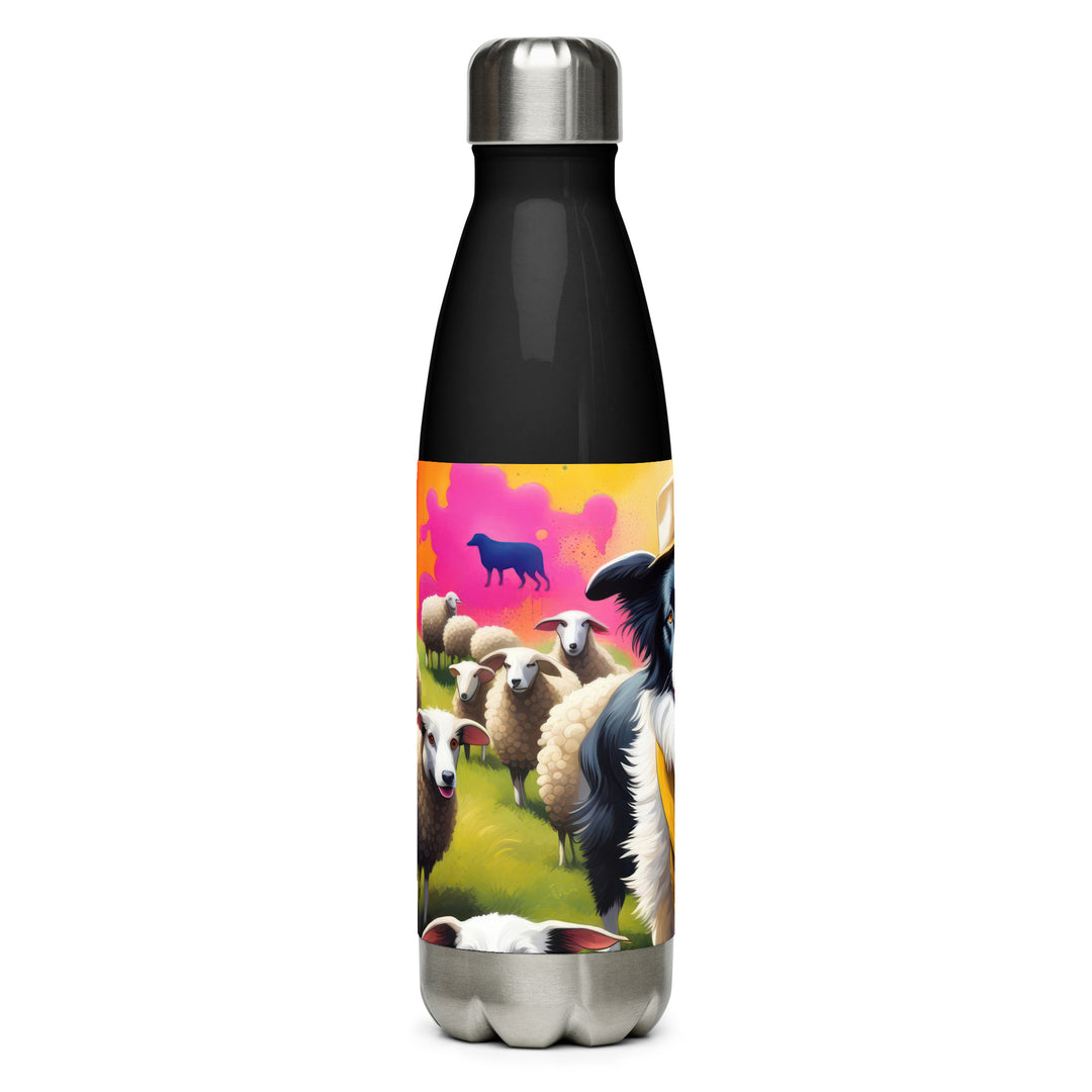 Australian Shepherd- Stainless steel water bottle v2