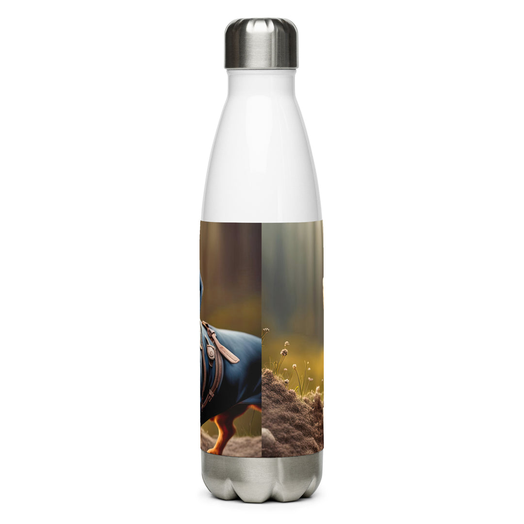 Dachshund- Stainless Steel Water Bottle v4