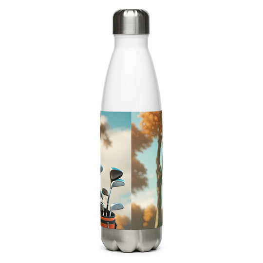 German Shorthaired Pointer Golfer- Stainless Steel Water Bottle