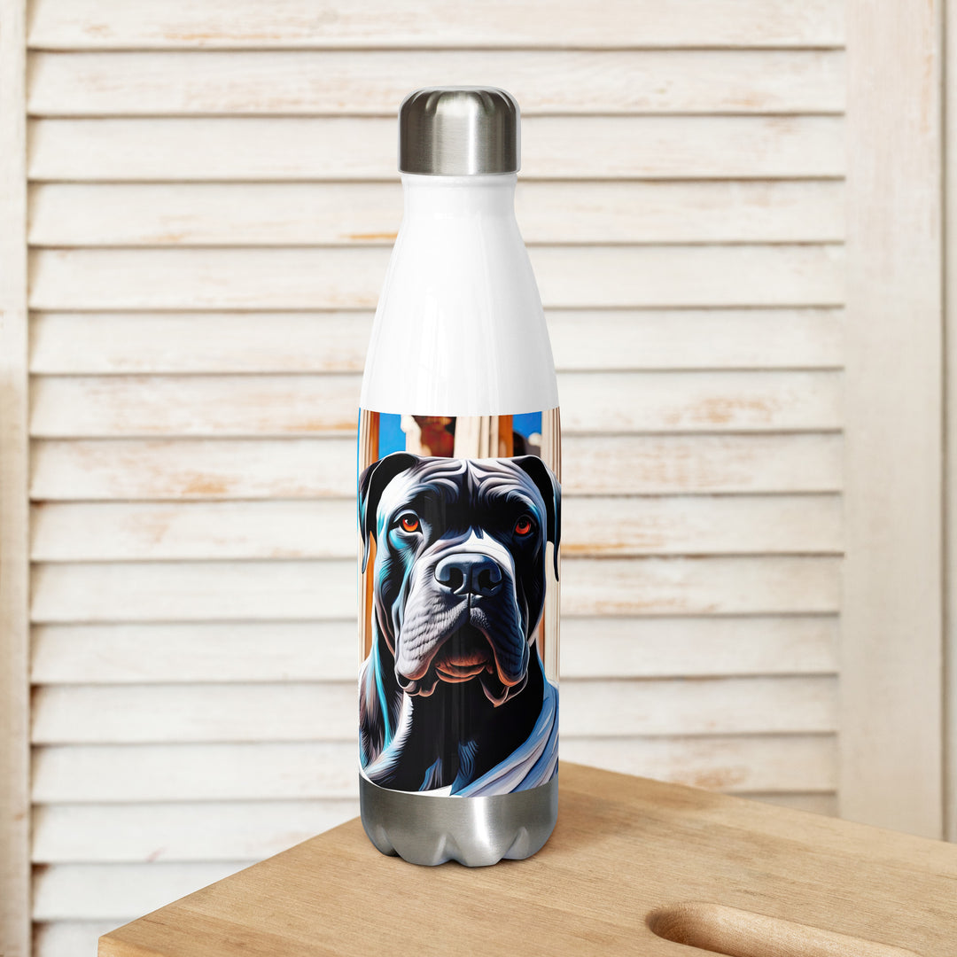 Stainless steel water bottle-Cane Corso