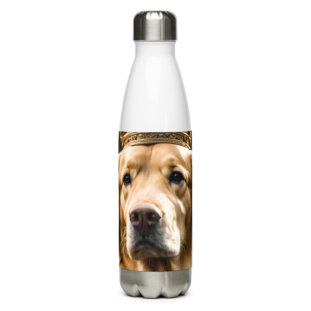 Golden Retriever- Stainless steel water bottle v2