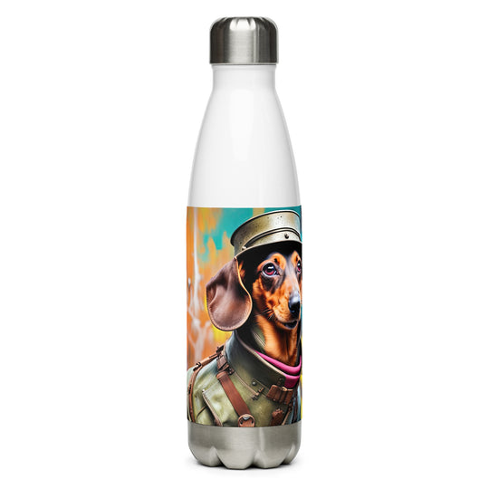 Dachshund- Stainless Steel Water Bottle