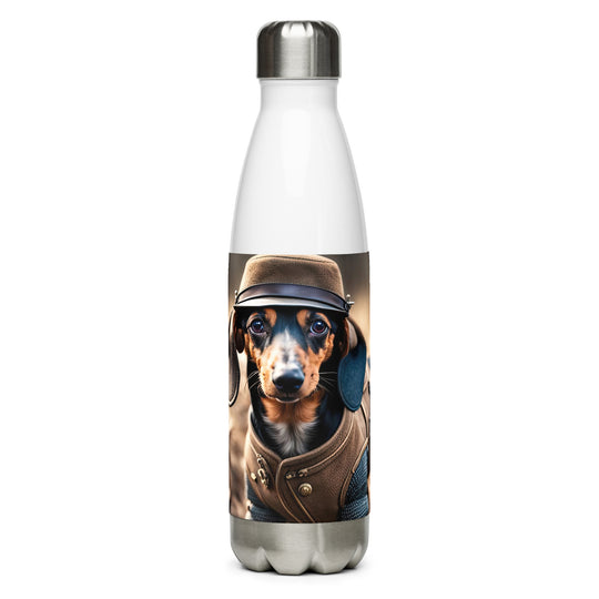 Dachshund- Stainless Steel Water Bottle v5