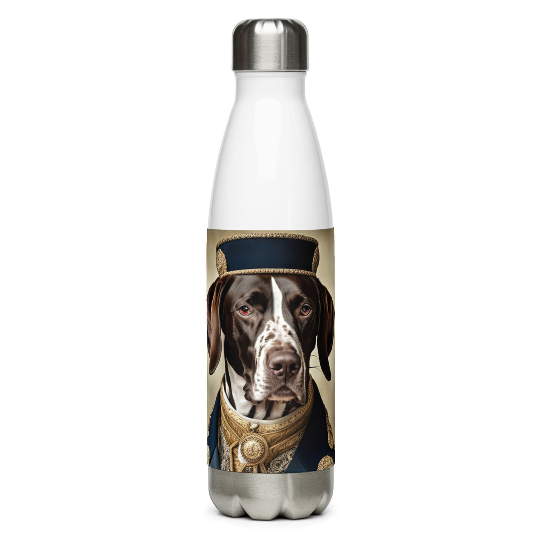 German Shorthaired Pointer- Stainless Steel Water Bottle v3