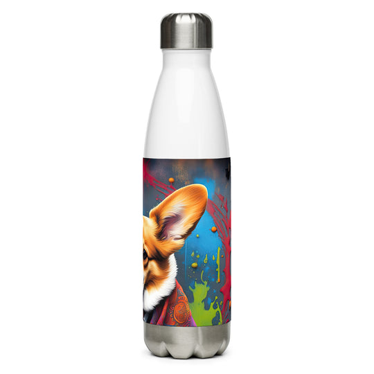 Pembroke Welsh Corgi- Stainless Steel Water Bottle v3