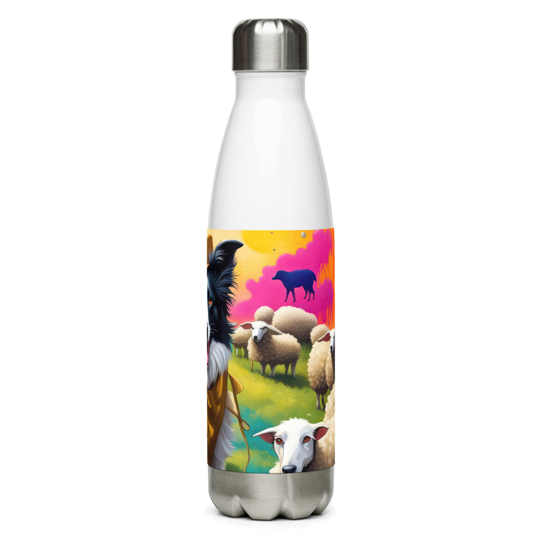 Australian Shepherd- Stainless steel water bottle v2