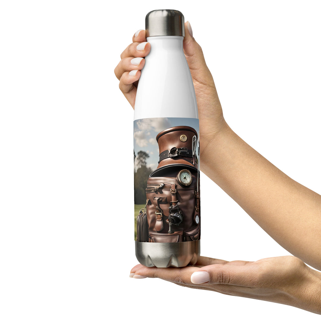 Poodle Golfer- Stainless steel water bottle v3