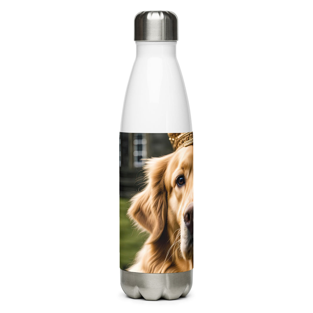 Golden Retriever- Stainless steel water bottle v2