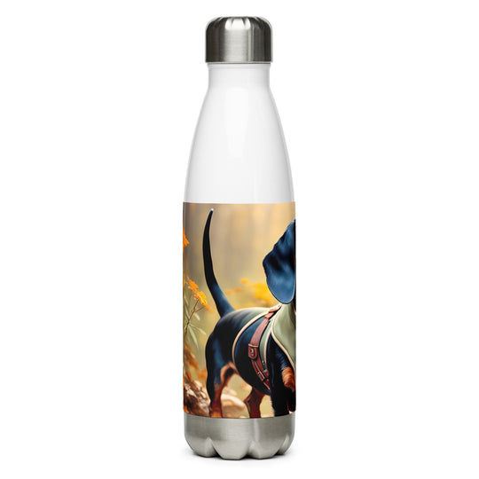 Dachshund- Stainless Steel Water Bottle v3