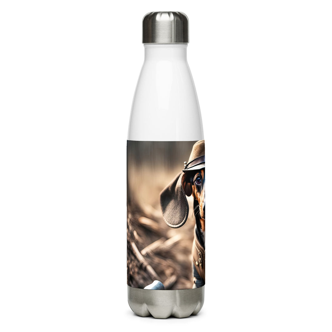 Dachshund- Stainless Steel Water Bottle v5